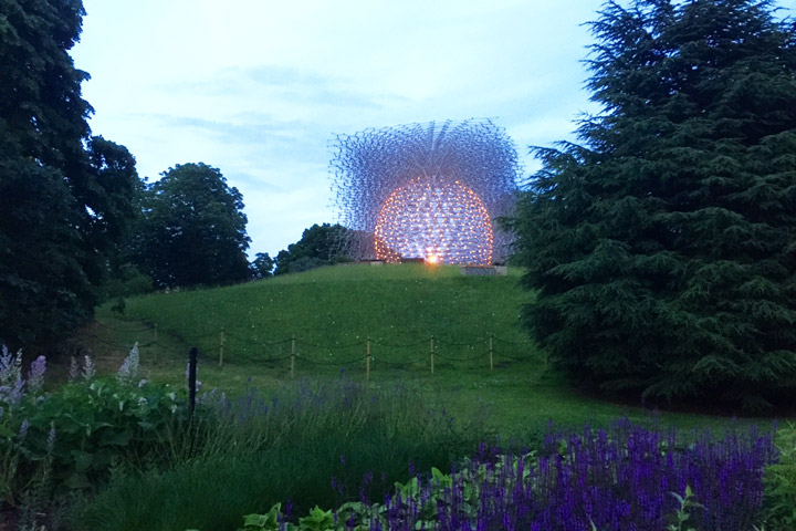 “The Hive” Sculpture Controlled by Actual Be