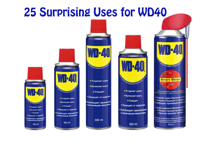 25 Surprising Uses for WD40