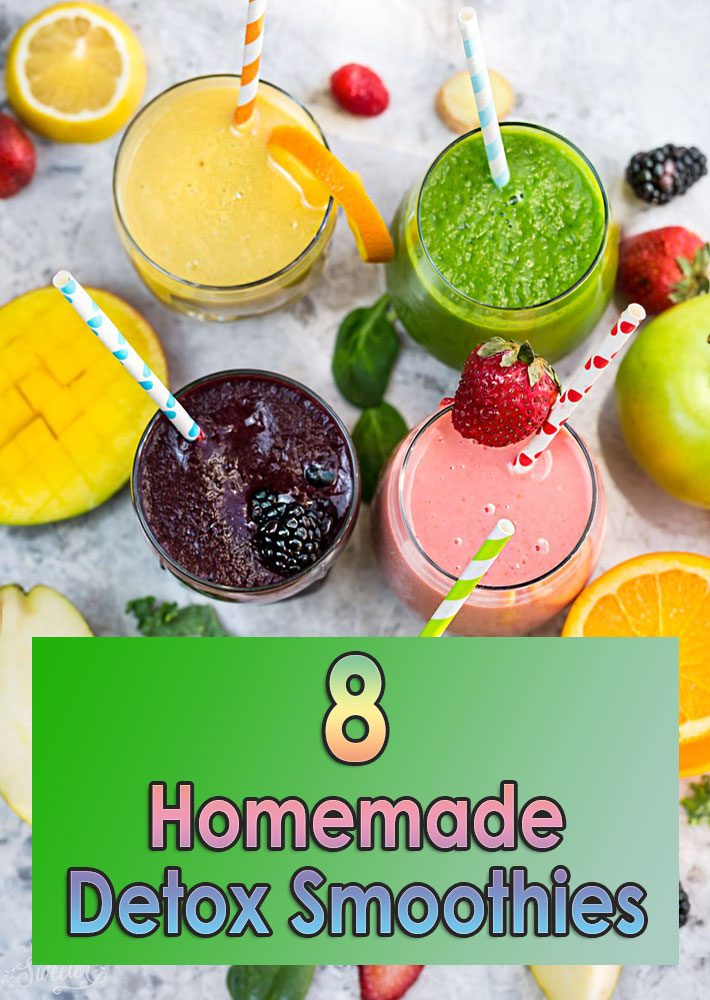 8 Homemade Detox Smoothies