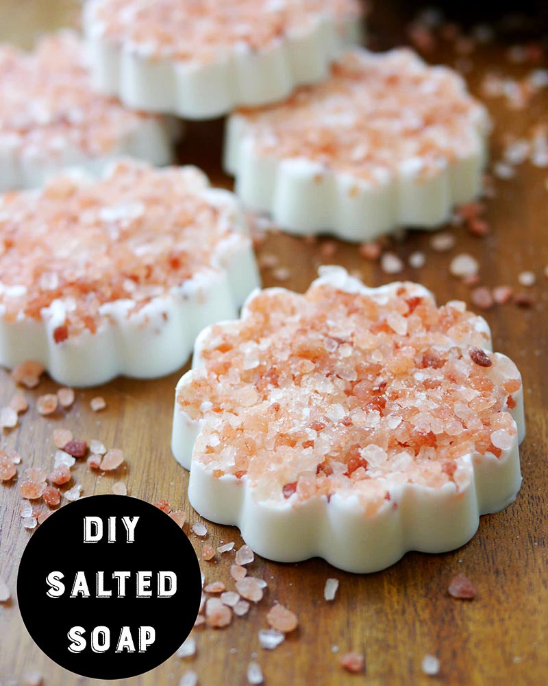 DIY Homemade Sea Salt Soap