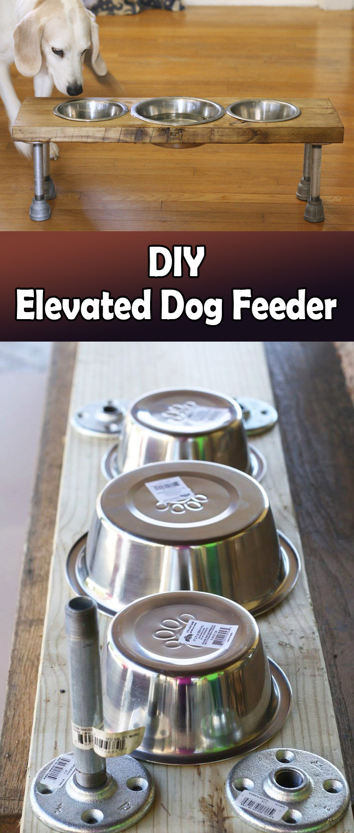 DIY – How to Make an Elevated Dog Feeder