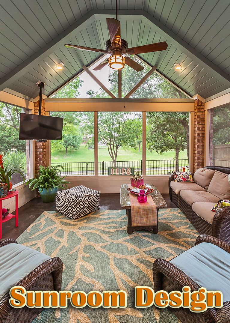 Lovely Sunroom Design and Decor Ideas