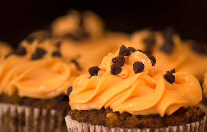 Chocolate Pumpkin Cake and Cupcakes Recipe