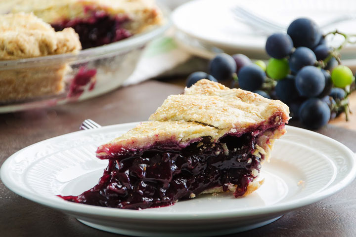 Concord Grape Pie Recipe