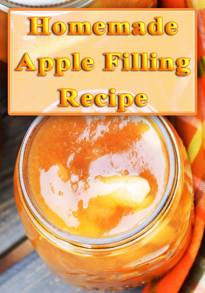 Homemade Apple Filling Recipe