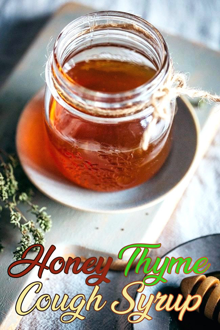 Quiet CornerHomemade Cough Syrup With Honey and Thyme Quiet Corner