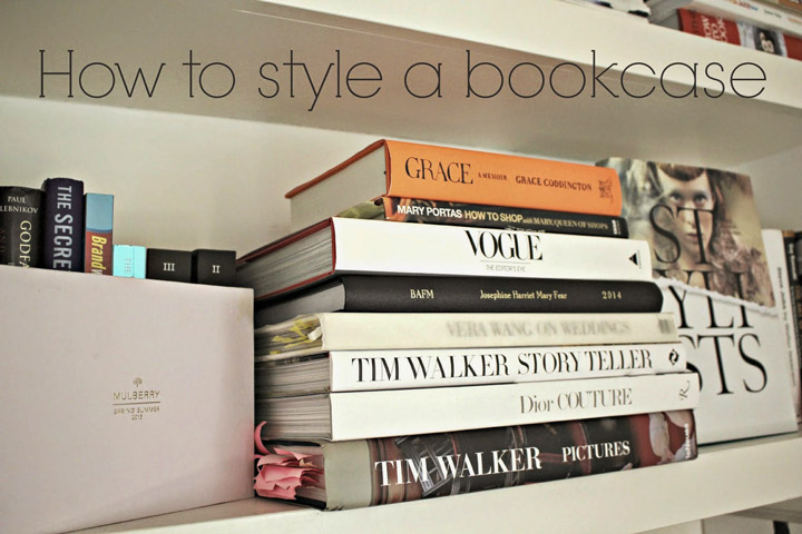 How to Style a Bookcase