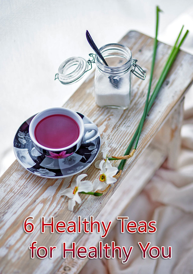 6 Teas for Weight Loss and a Healthy You