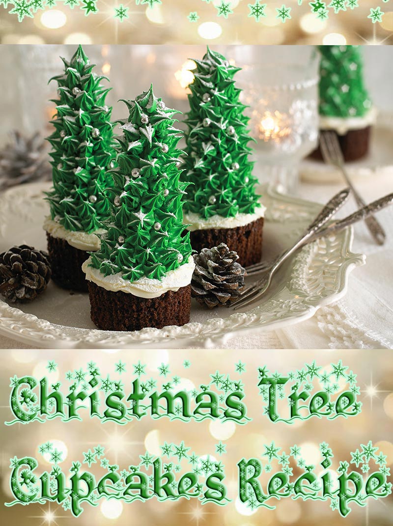 Christmas Tree Cupcakes Recipe