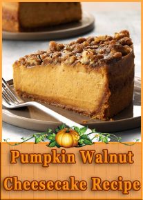 Pumpkin Walnut Cheesecake Recipe