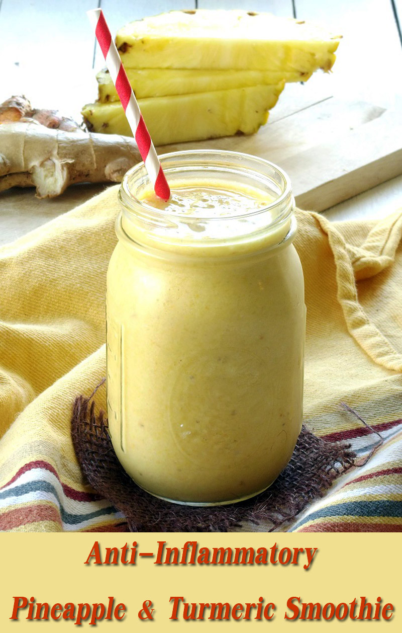 Anti-Inflammatory Pineapple & Turmeric Smoothie