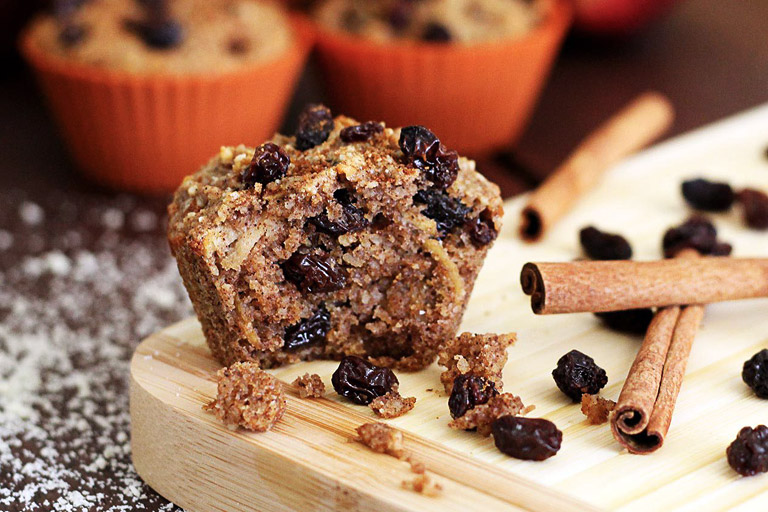 Cinnamon Raisin Harvest Muffins Recipe