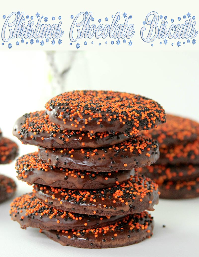 Christmas Chocolate Biscuits