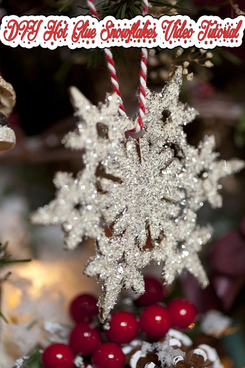 DIY Hot Glue Snowflakes Video Tutorial