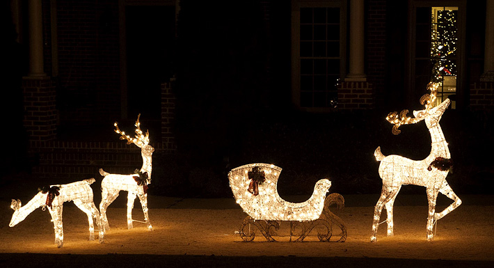 Outdoor Christmas Yard Decorating Ideas