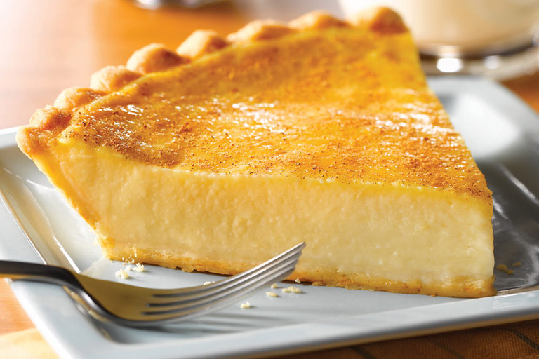 Old Fashioned Custard Pie