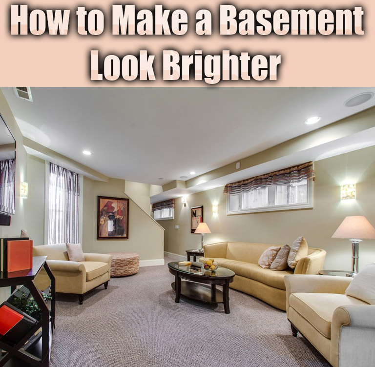 How to Make a Basement Look Brighter