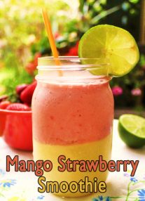 Mango Strawberry Smoothie
