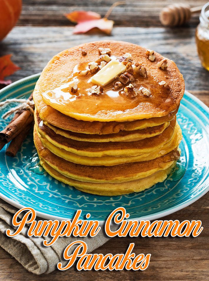 Pumpkin Cinnamon Pancakes