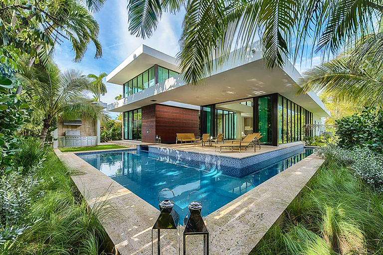 2300 Sunset Drive Miami Beach Modern Home