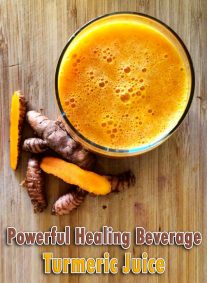 A Powerful Healing Beverage Turmeric Juice 2