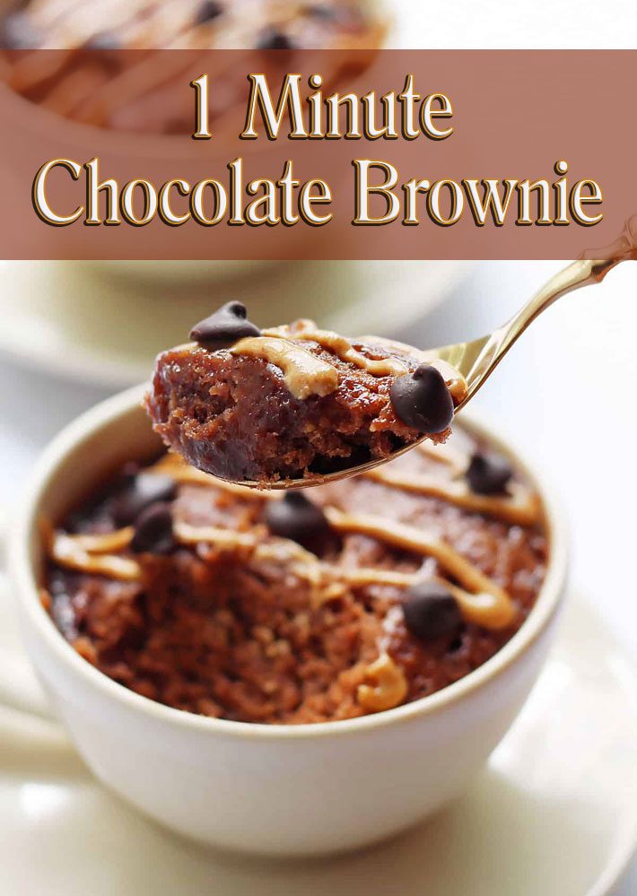 1 Minute Chocolate Brownie