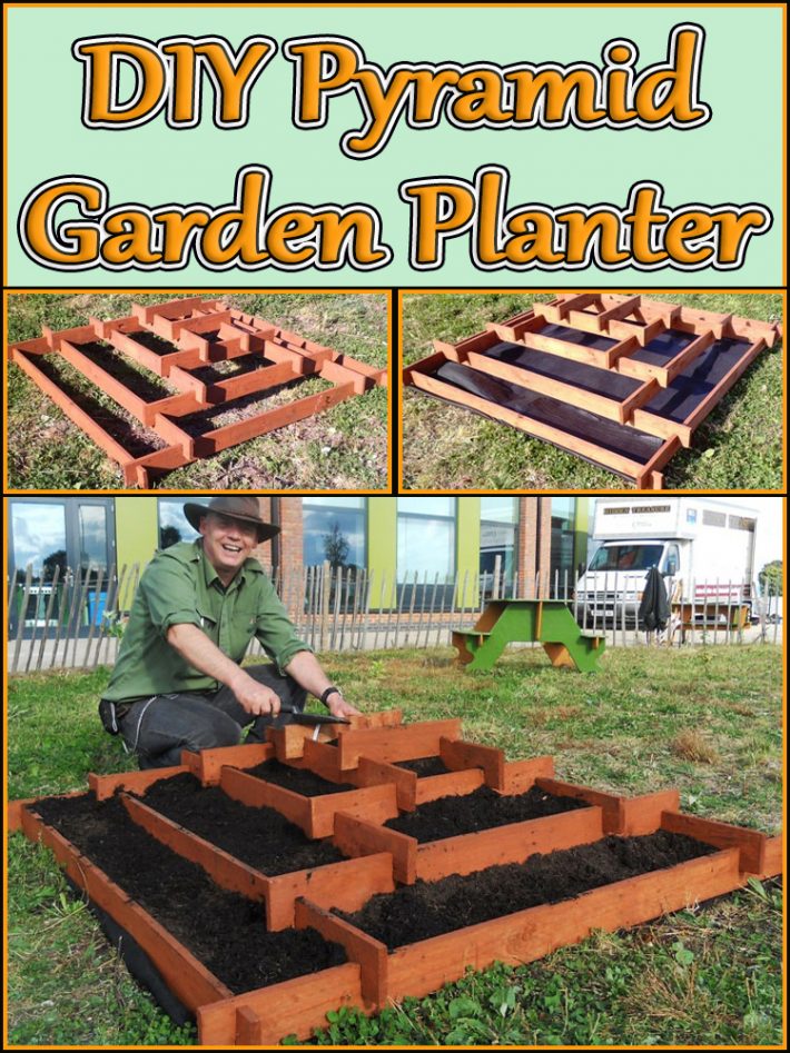 DIY – Pyramid Garden Planter