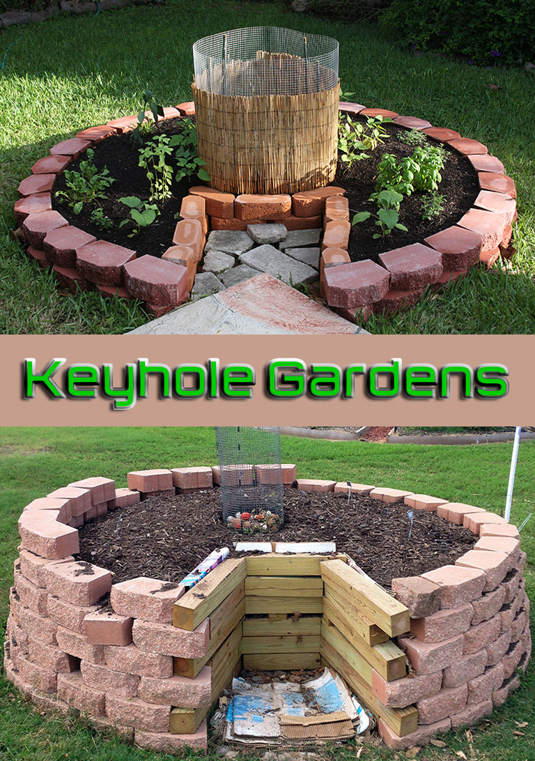 Keyhole Gardens: How to Make Keyhole Raised Bed