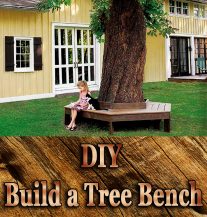 DIY - Build a Tree Bench