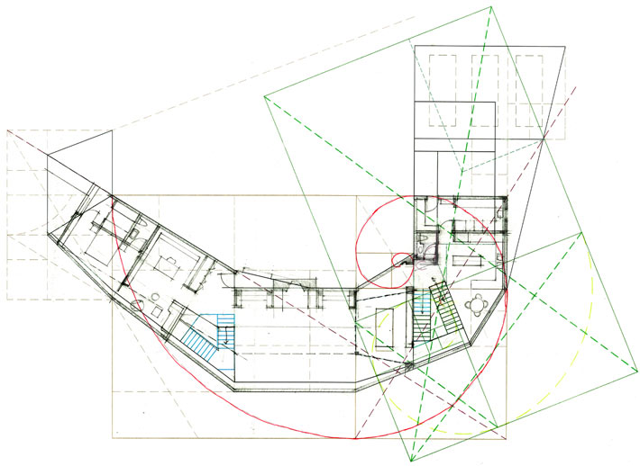 Berkshire Mountain House in Massachusetts Inspired by Fibonacci Spiral