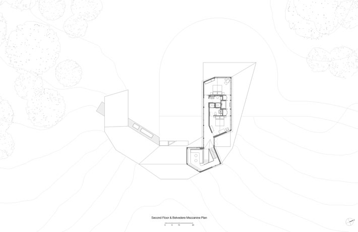 Berkshire Mountain House in Massachusetts Inspired by Fibonacci Spiral