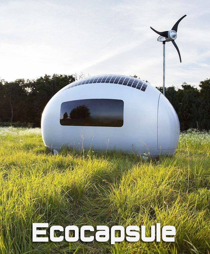 Ecocapsule – Tiny Eco-Friendly Off The Grid Home