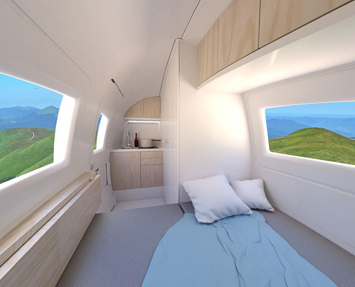 Ecocapsule - Tiny Eco-Friendly Off The Grid Home