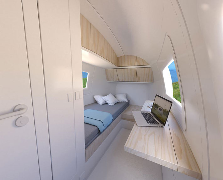 Ecocapsule - Tiny Eco-Friendly Off The Grid Home