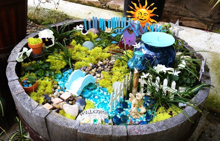 Fairy Garden in Container - Amazing Ideas