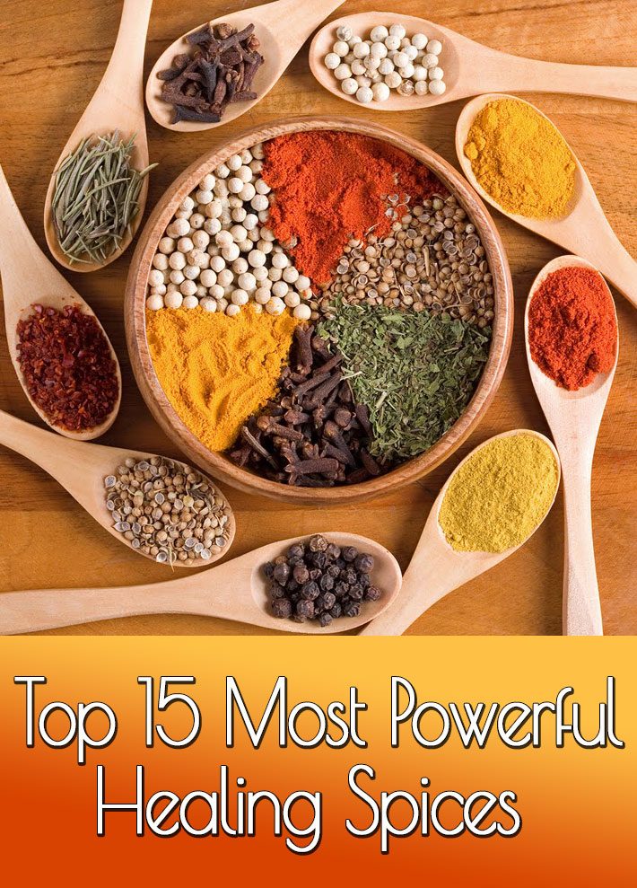 Top 15 Most Powerful Healing Spices