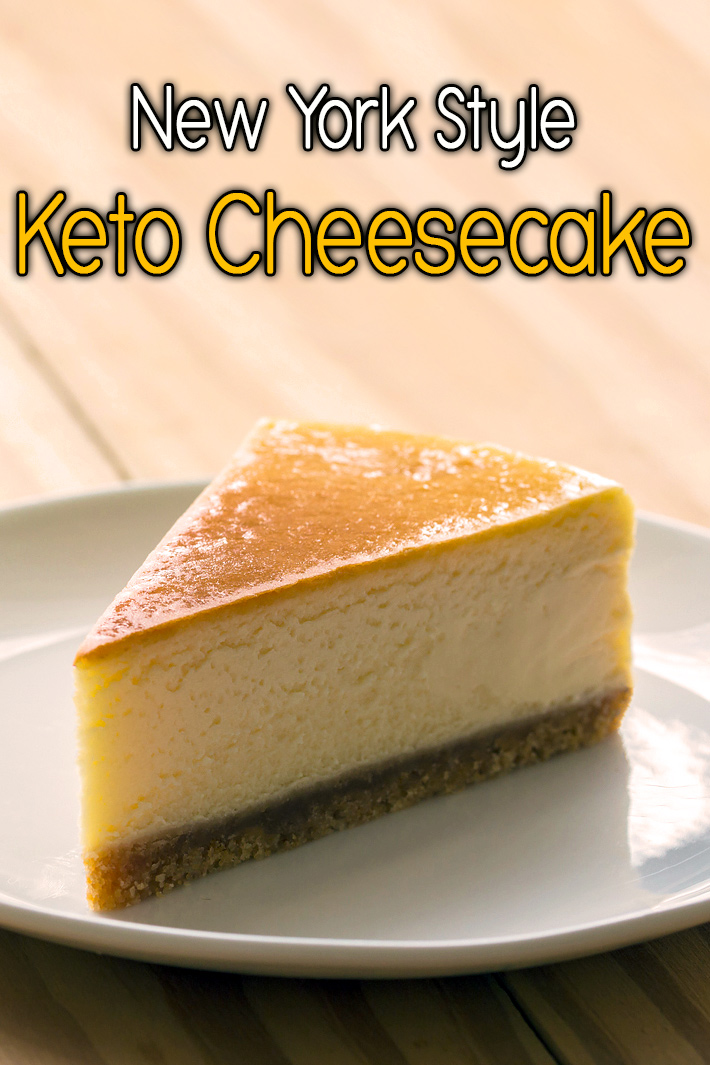 New York Style Keto Cheesecake - Quiet Corner