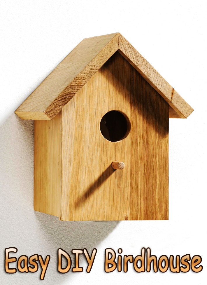 Quiet CornerHow to Make an Easy DIY Birdhouse Quiet Corner