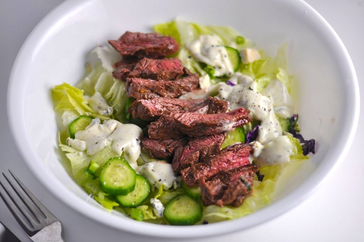 Keto Steak and Blue Cheese Salad