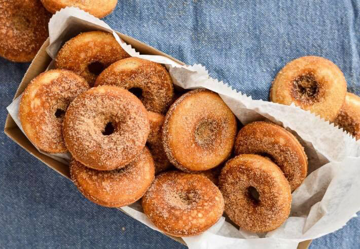 Keto Cinnamon Mini Donuts