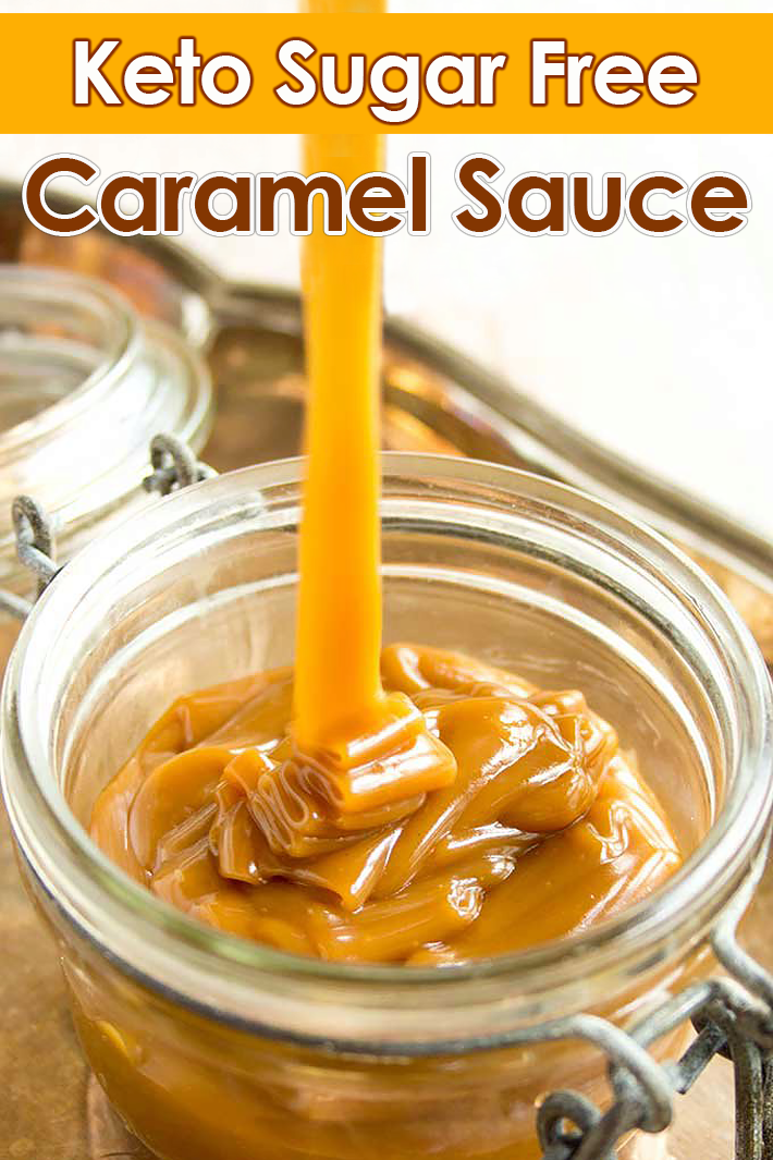 Keto Sugar Free Caramel Sauce