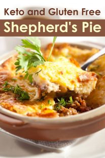 Keto and Gluten-Free Shepherd's Pie