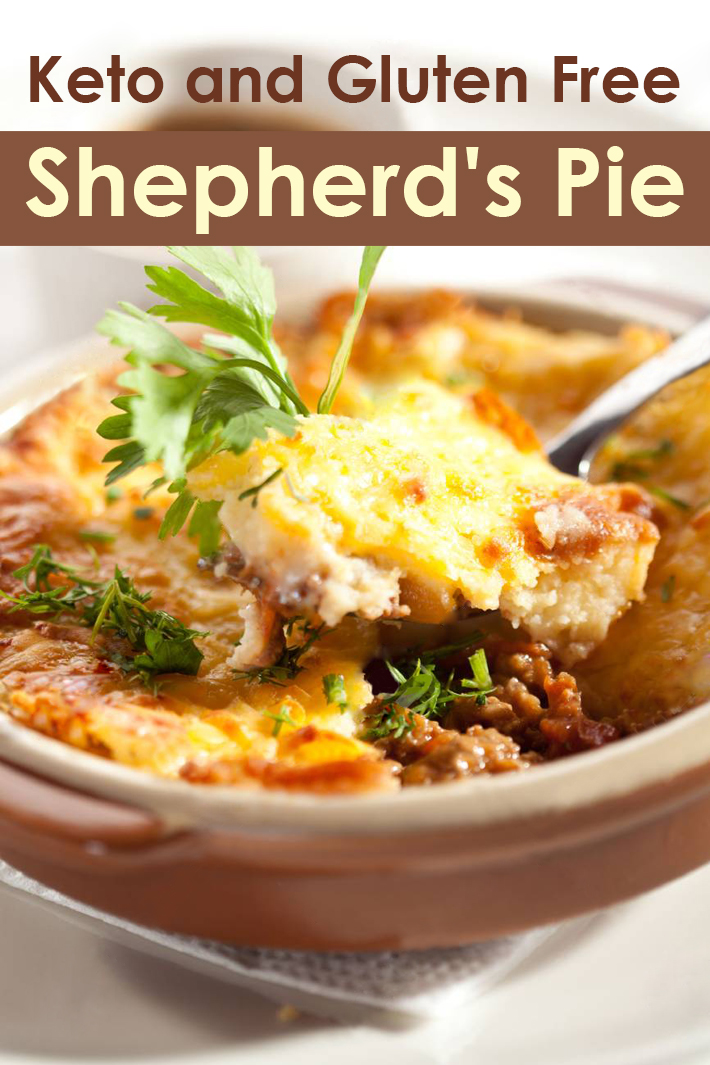 Keto and GlutenFree Shepherd's Pie