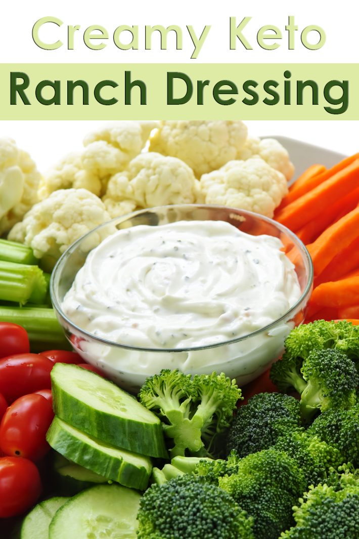 Creamy Keto Ranch Dressing